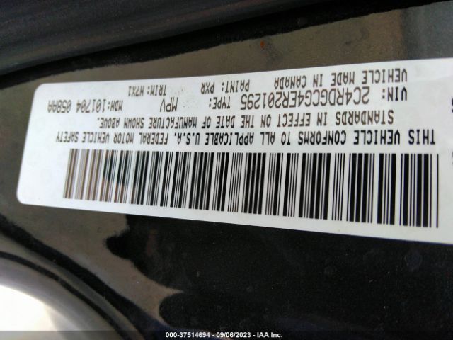 2C4RDGCG4ER201295 Dodge Grand Caravan Sxt