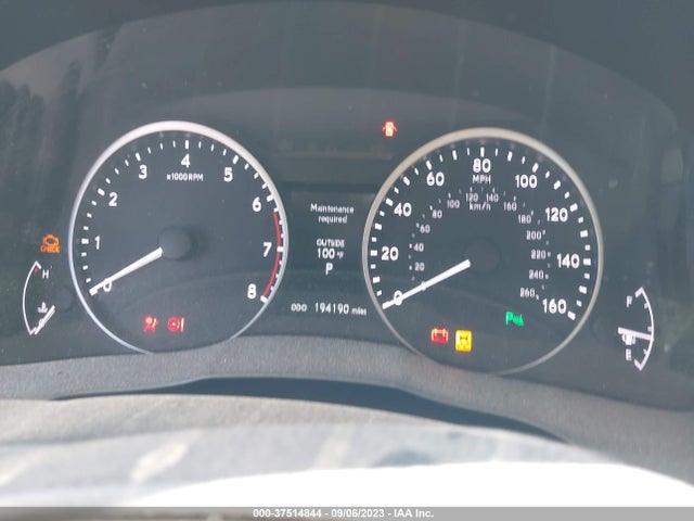 JTHBK1GG5E2123718 Lexus ES 350