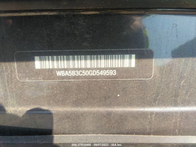WBA5B3C50GD549593 BMW 5 Series 535i Xdrive