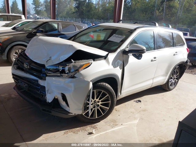 Toyota Highlander Xle/se 2017 5TDJZRFH3HS436118 Image 2