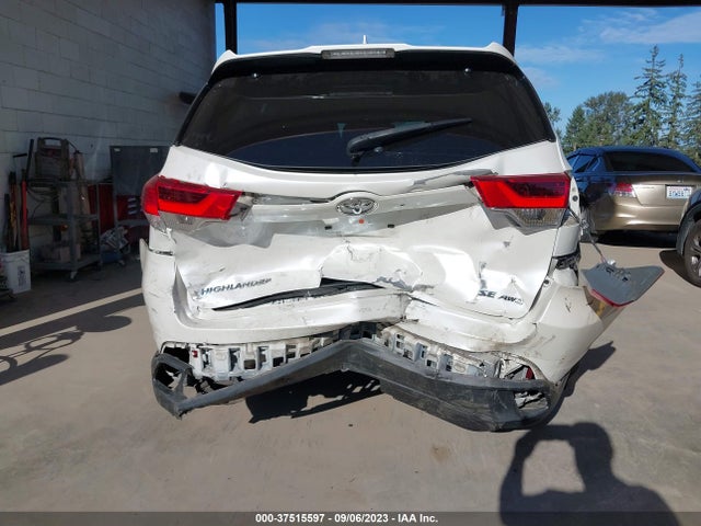 Toyota Highlander Xle/se 2017 5TDJZRFH3HS436118 Image 12