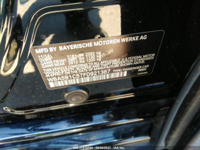 WBA5B1C57FD921367 BMW 5 Series 535i