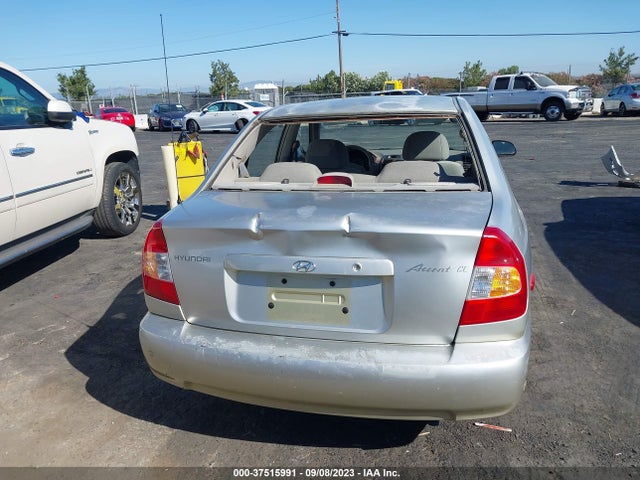 2000 HYUNDAI ACCENT GL VIN: KMHCG45G7YU076756