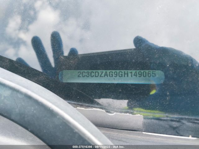 2C3CDZAG9GH149065 Dodge Challenger Sxt Plus
