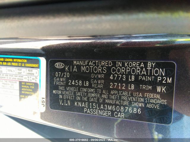 KNAE15LA3M6087686 KIA Stinger Gt-line
