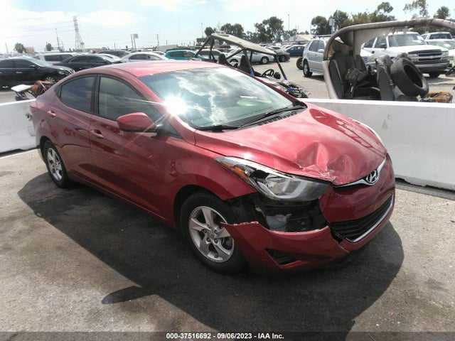 2014 HYUNDAI ELANTRA SE VIN: 5NPDH4AEXEH515416
