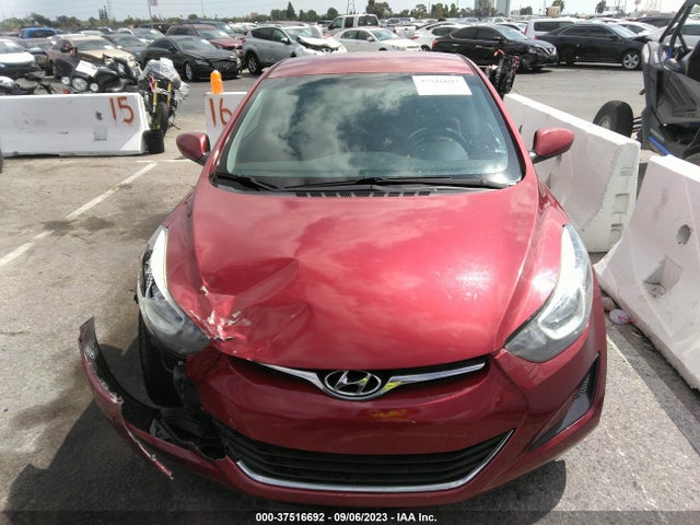 2014 HYUNDAI ELANTRA SE VIN: 5NPDH4AEXEH515416