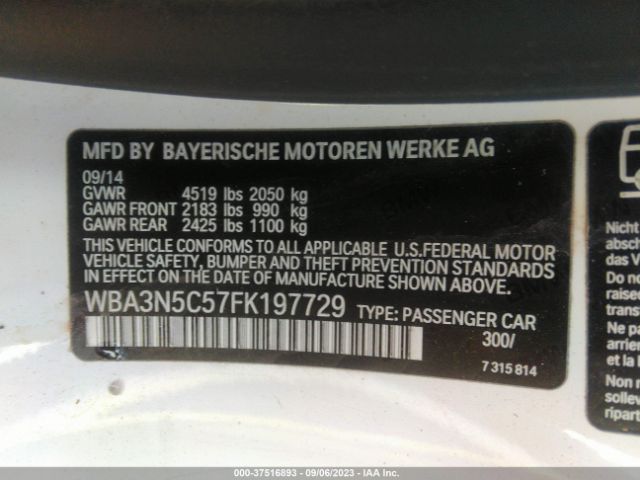 WBA3N5C57FK197729 BMW 4 Series 428i Xdrive