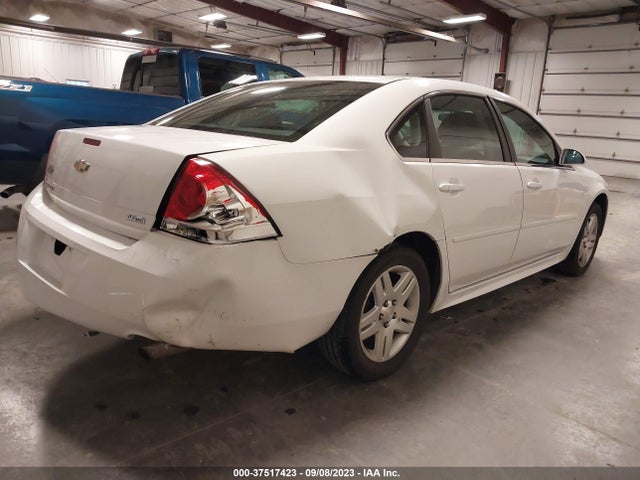 2012 CHEVROLET IMPALA LT FLEET VIN: 2G1WG5E3XC1306114