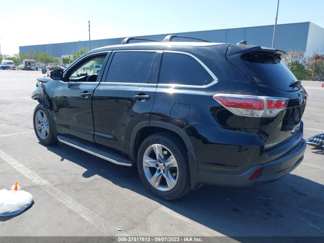 2015 TOYOTA HIGHLANDER LIMITED VIN: 5TDDKRFH2FS147682