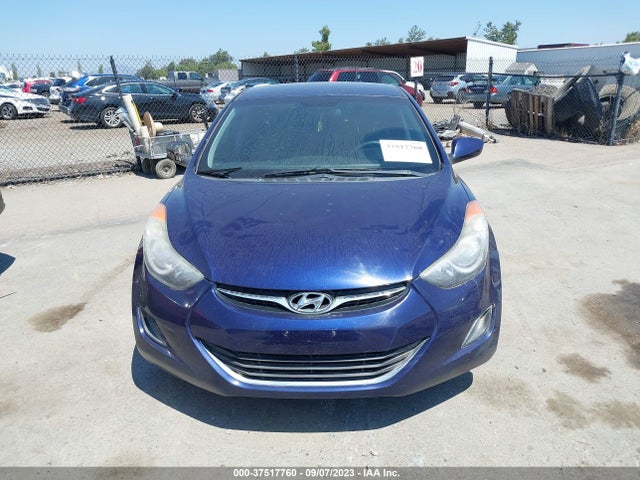 2011 HYUNDAI ELANTRA GLS PZEV VIN: 5NPDH4AE2BH053316