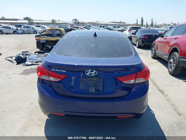 2011 HYUNDAI ELANTRA GLS PZEV VIN: 5NPDH4AE2BH053316