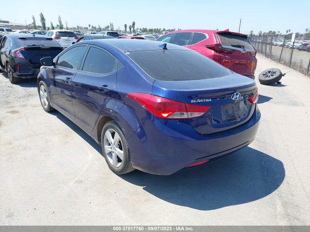 2011 HYUNDAI ELANTRA GLS PZEV VIN: 5NPDH4AE2BH053316