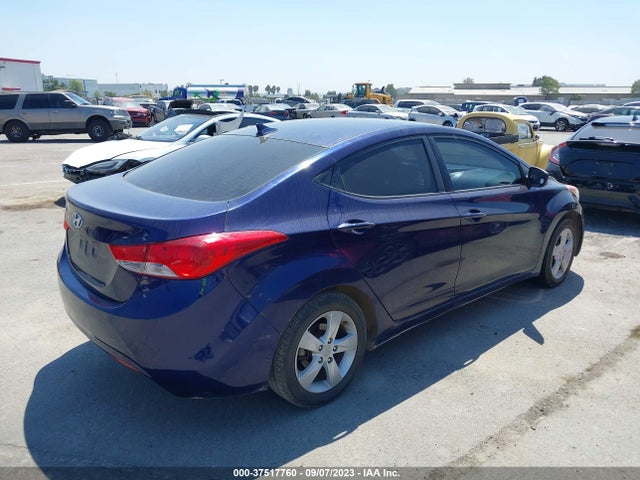 2011 HYUNDAI ELANTRA GLS PZEV VIN: 5NPDH4AE2BH053316