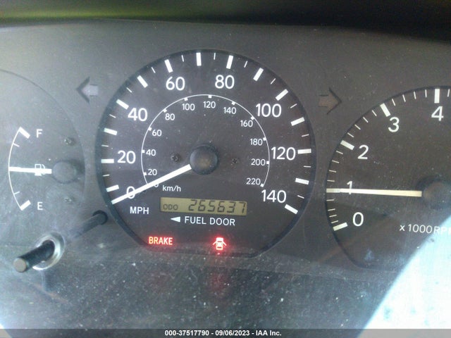 2000 TOYOTA CAMRY CE/LE/XLE VIN: JT2BG28KXY0485838