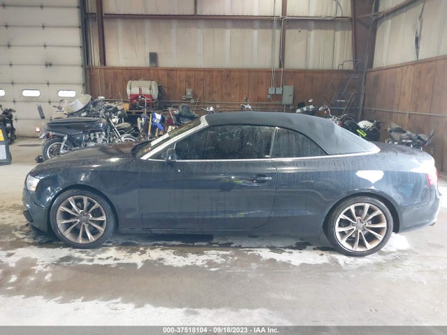 2013 AUDI A5 PREMIUM PLUS VIN: WAULFAFH6DN011525