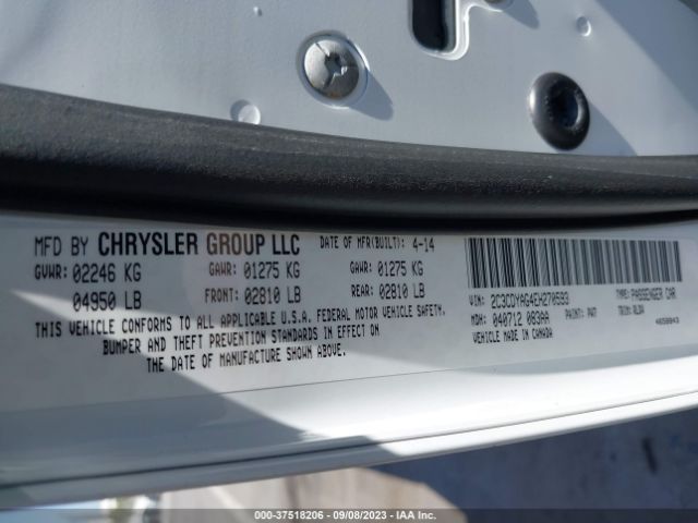 2C3CDYAG4EH270593 Dodge Challenger Sxt Plus