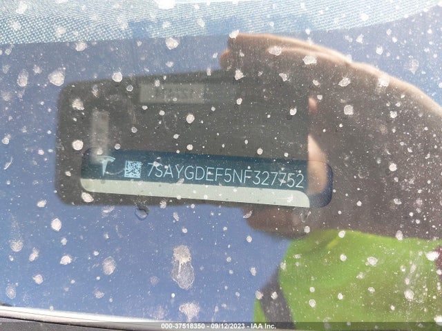 7SAYGDEF5NF327752 Tesla Model Y Performance