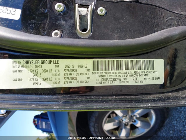 1C6RR7LTXES183082 RAM 1500 Big Horn
