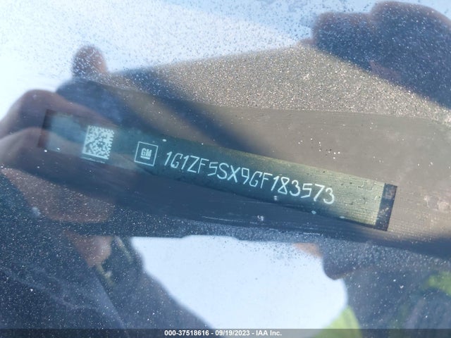 Chevrolet MALIBU LT 2016 1G1ZF5SX9GF183573 Image 9