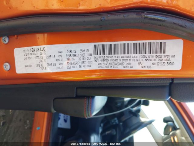 1C4PJMBS3GW220807 Jeep Cherokee Trailhawk