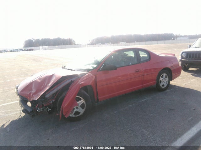 2004 CHEVROLET MONTE CARLO LS VIN: 2G1WW12E149456603
