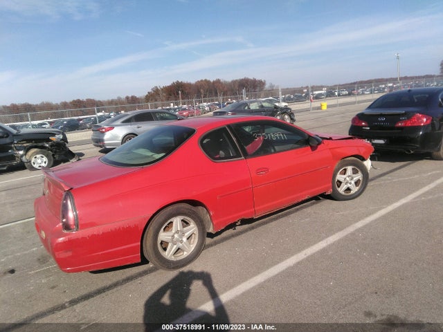 2004 CHEVROLET MONTE CARLO LS VIN: 2G1WW12E149456603