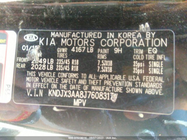 KNDJX3AA8J7608317 KIA Soul !