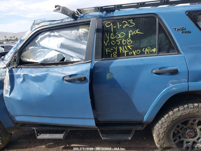 2018 TOYOTA 4RUNNER SR5 VIN: JTEBU5JR0J5500568