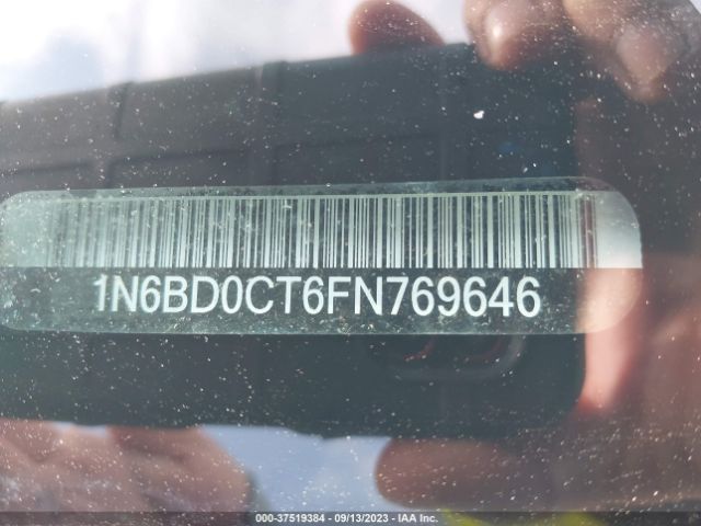 1N6BD0CT6FN769646 Nissan FRONTIER S