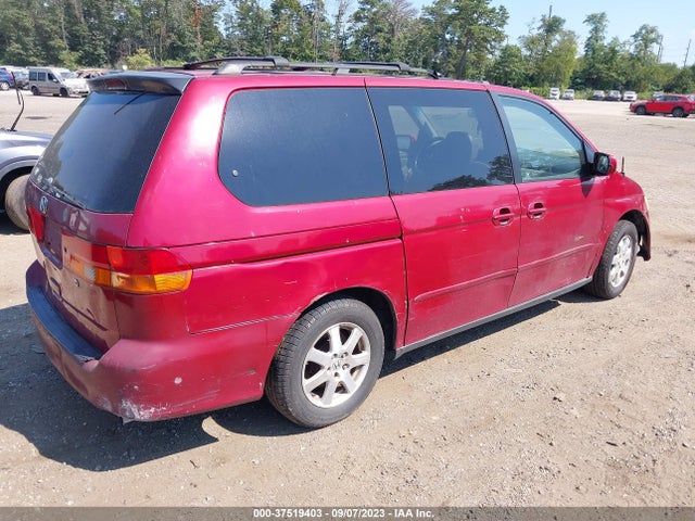 2002 HONDA ODYSSEY EX-L W/LEATHER VIN: 2HKRL18922H573320
