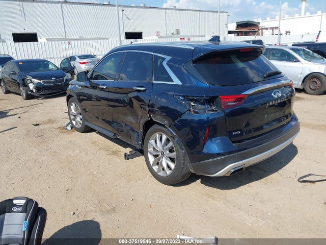 2020 INFINITI QX50 LUXE AWD VIN: 3PCAJ5M31LF117434