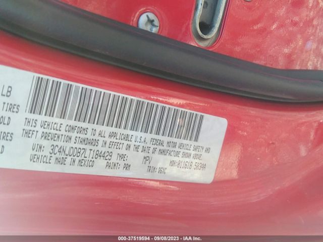 3C4NJDDB7LT184429 Jeep Compass Trailhawk