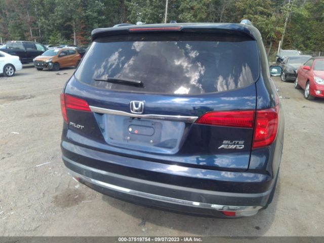 5FNYF6H06JB011287 Honda Pilot Elite