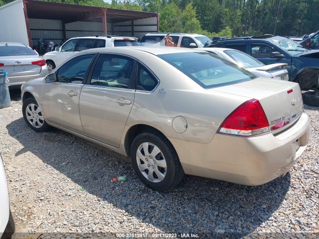 2008 CHEVROLET IMPALA LS VIN: 2G1WB58K189147560