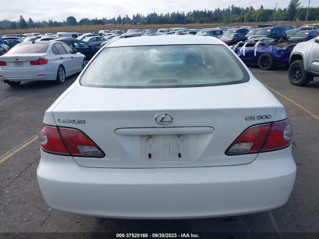 2003 LEXUS ES 300 VIN: JTHBF30GX30139254