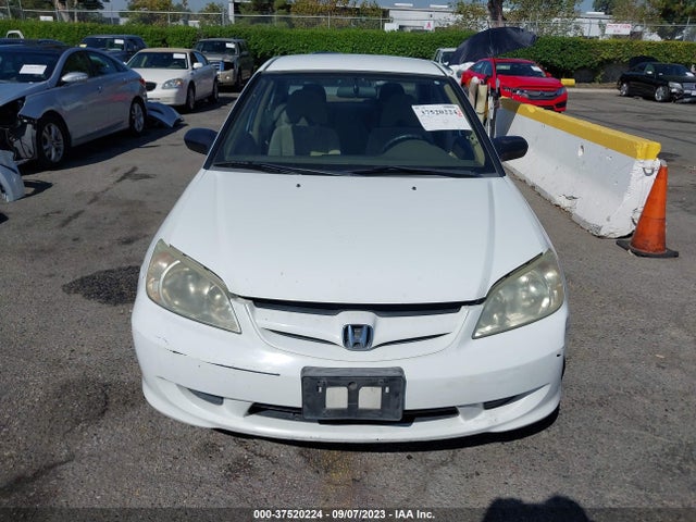 2005 HONDA CIVIC SDN LX VIN: 2HGES16535H621813