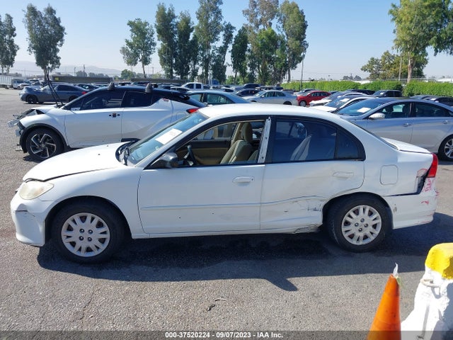 2005 HONDA CIVIC SDN LX VIN: 2HGES16535H621813