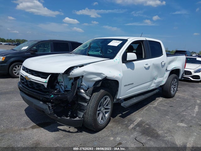 2022 CHEVROLET COLORADO 2WD WORK TRUCK VIN: 1GCGSBEA4N1265043