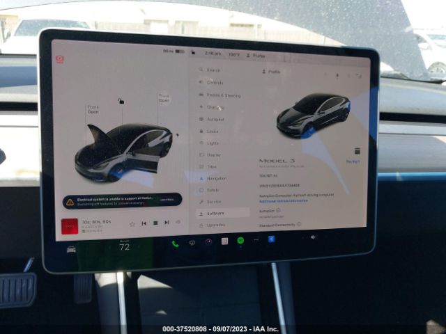 5YJ3E1EA1LF739406 Tesla Model 3 Standard Range