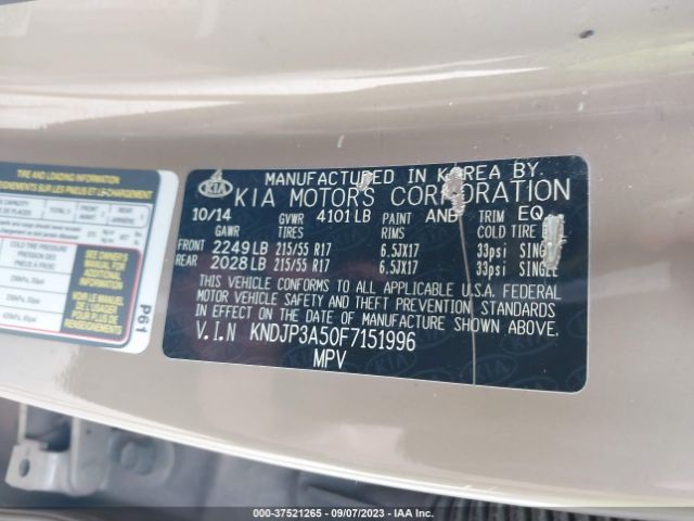 KNDJP3A50F7151996 KIA SOUL +