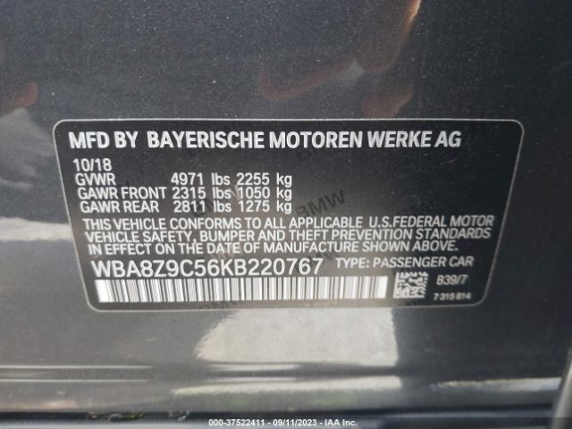 WBA8Z9C56KB220767 BMW 3 Series 330i Xdrive