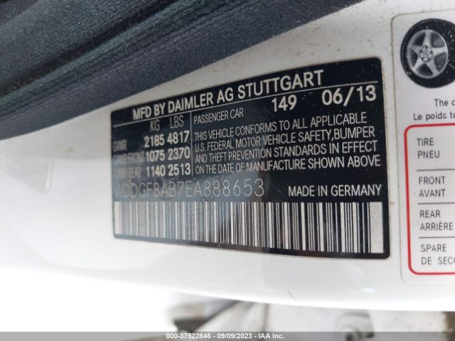 WDDGF8AB7EA888653 Mercedes-Benz C-class C 300