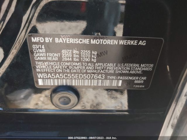 WBA5A5C55ED507643 BMW 5 Series 528i