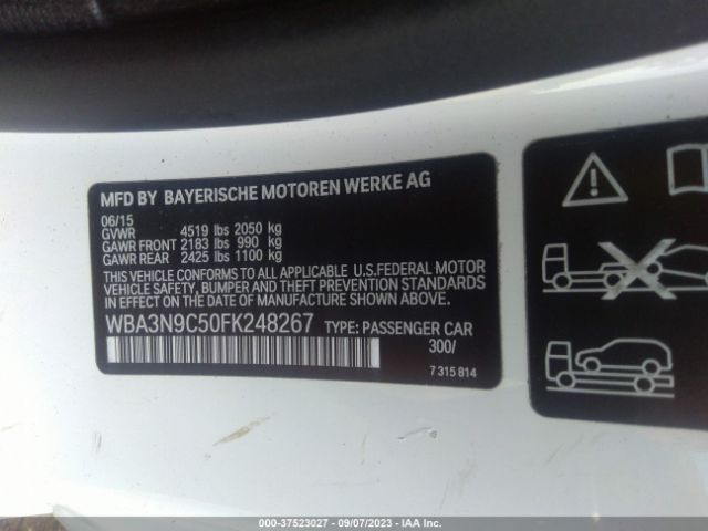 WBA3N9C50FK248267 BMW 4 Series 428i Xdrive