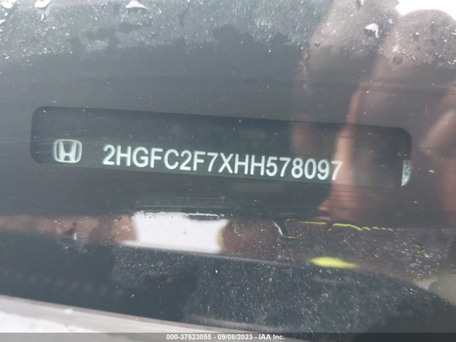 Honda Civic Sedan Ex 2017 2HGFC2F7XHH578097 Image 9