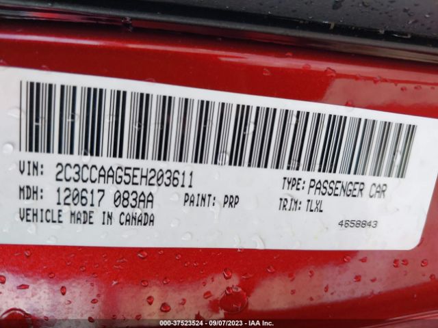 2C3CCAAG5EH203611 Chrysler 300