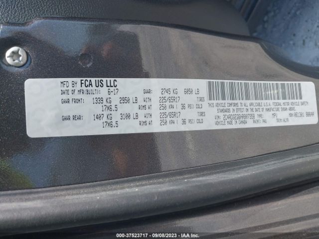 2C4RDGEG6HR807358 Dodge Grand Caravan Gt