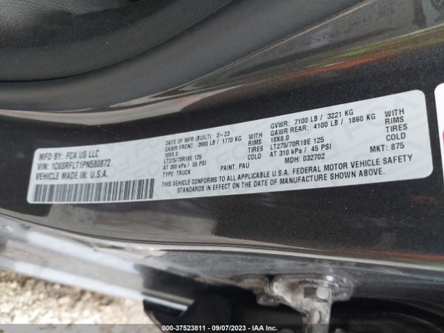 2023 RAM 1500 1C6SRFLT1PN580872 Photo 8