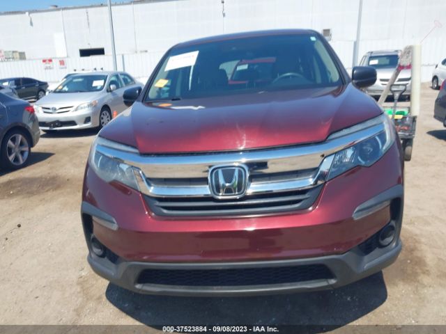 5FNYF5H11KB013212 Honda PILOT LX